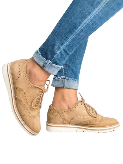 ladies lace up casual shoes.